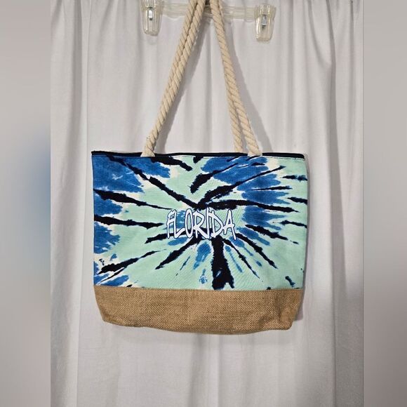 Aqualux Florida tie dye beach toe zipper closure NWT - Picture 8 of 10